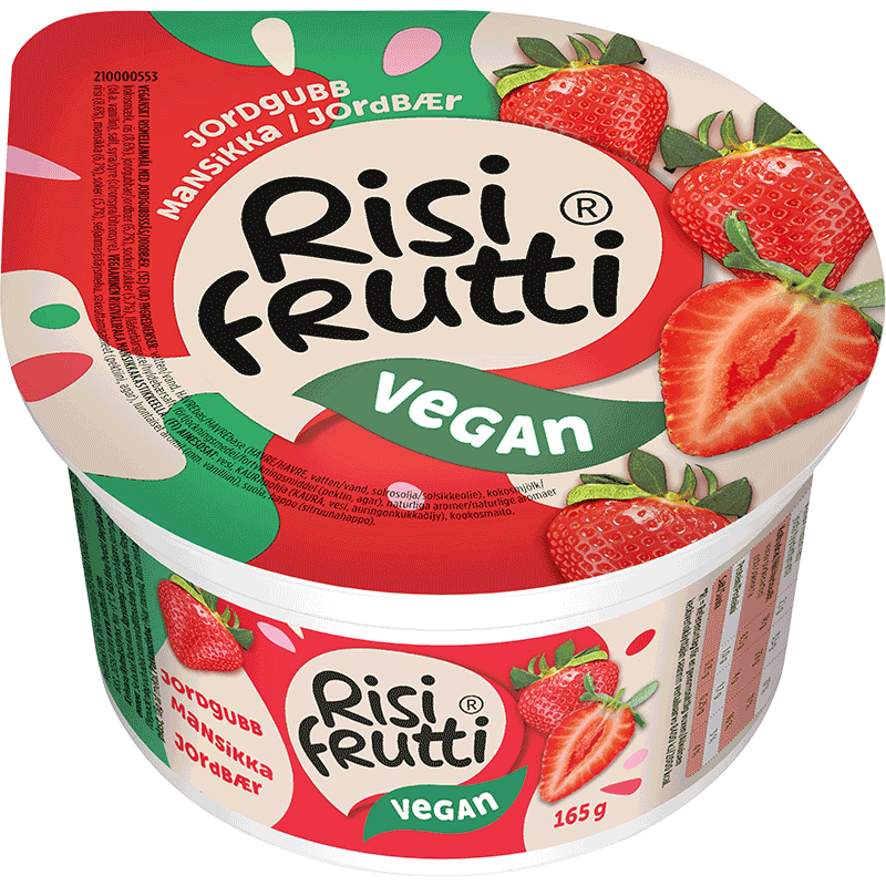 Vegan jordgubb