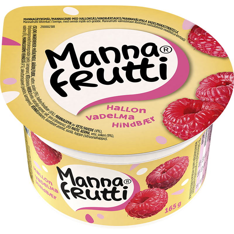 Mannafrutti Hallon
